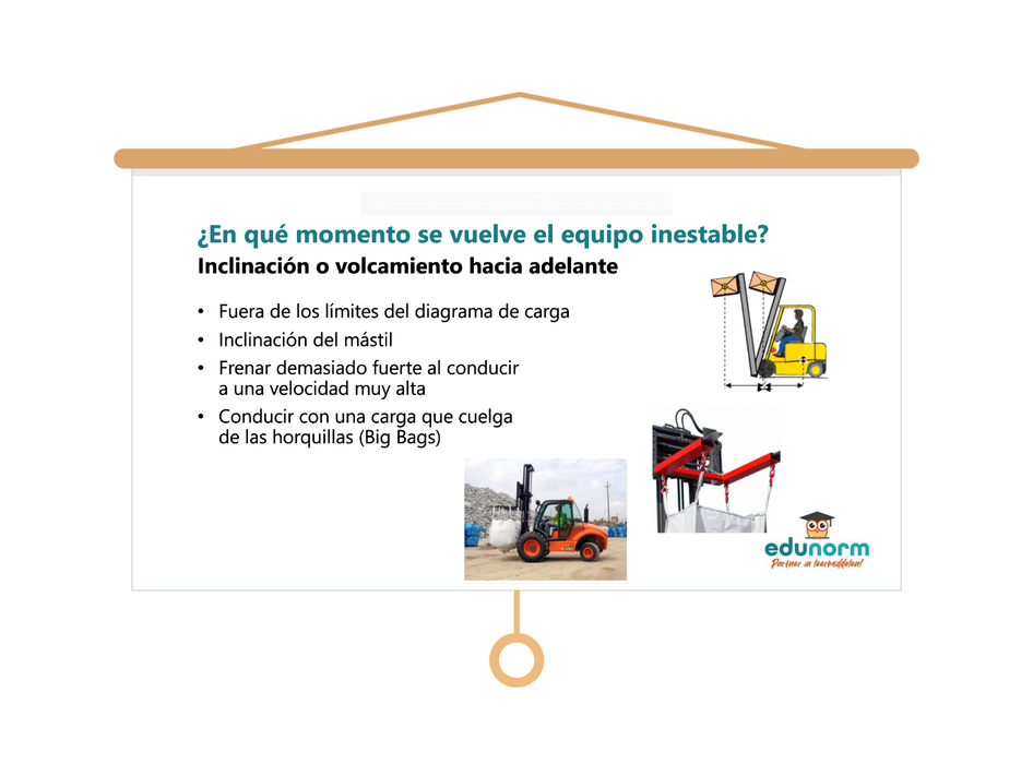 Heftruck Spaans Les presentatie