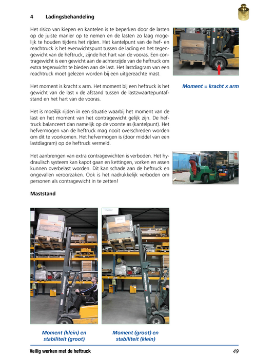 Heftruck_Cursusboek_Ladingsbehandeling