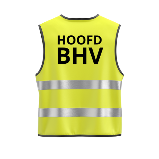 Veiligheidshesje Hoofd BHV - Geel