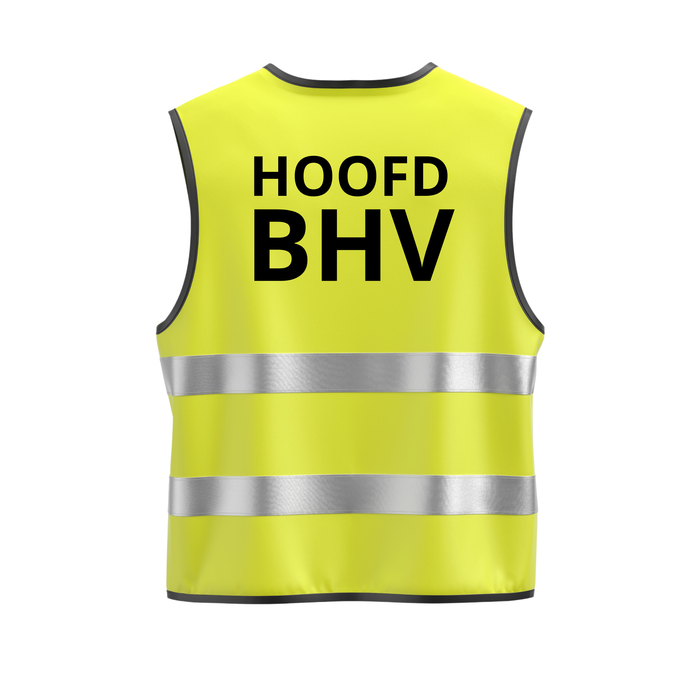 Veiligheidshesje Hoofd BHV - Geel