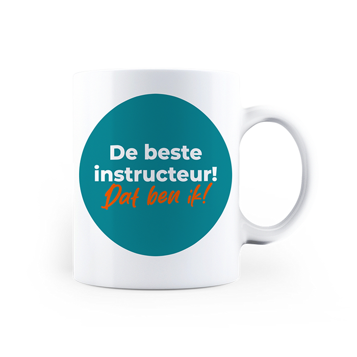 De beste BHV instructeur mok