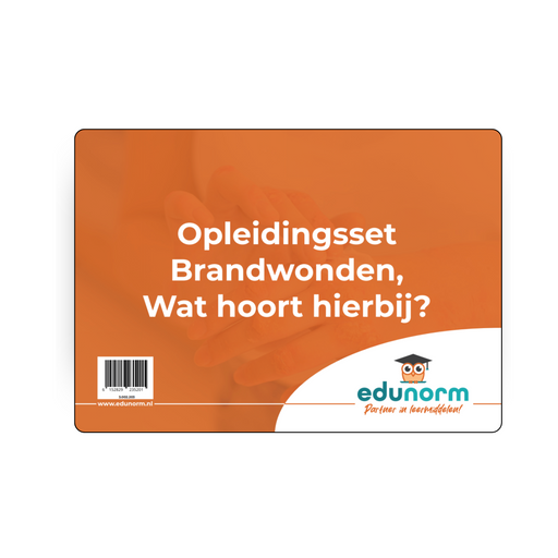 Opleidingsset Brandwonden, wat hoort hierbij?