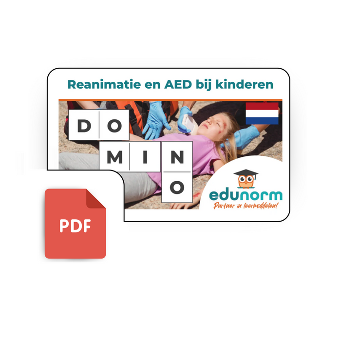 Dominospel Reanimatie en AED bij kinderen