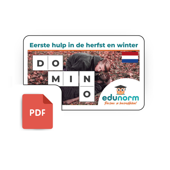 Dominospel Eerste Hulp in de Herfst en Winter