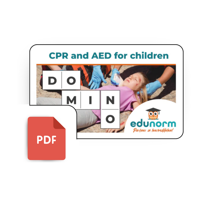 Digitaal Dominospel CPR and AED for Children (Engels)