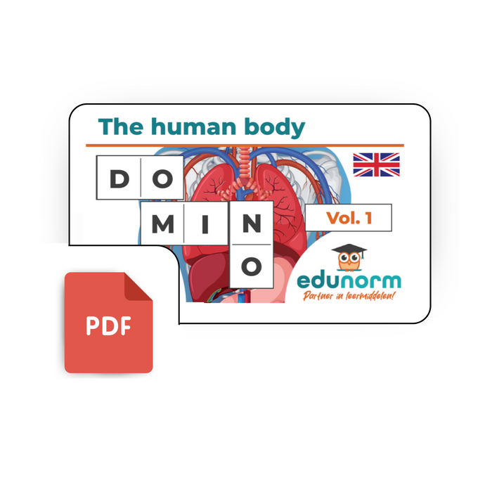 Digitaal Dominospel The Human Body Volume 1 (Engels)