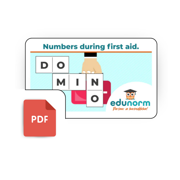 Digitaal Dominospel Numbers during First Aid (Engels)