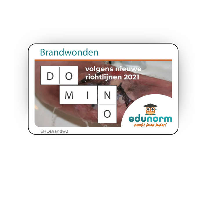 Dominospel Brandwonden