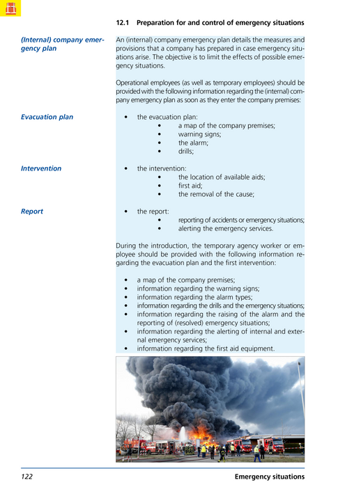 VCA-Combi Engels Cursusboek Emergency Situations