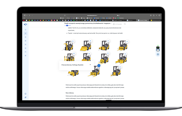 Veilig werken met de heftruck Pools E-learning