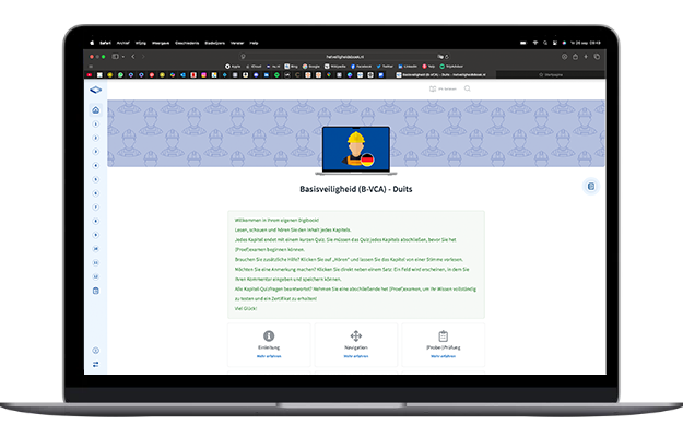 Basisveiligheid (B-VCA) Duits E-learning