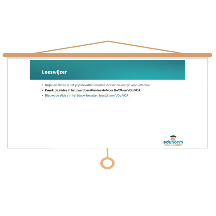 Veiligheid voor Operationeel Leidinggevenden (VOL-VCA) - Presentatie ETT 3.0