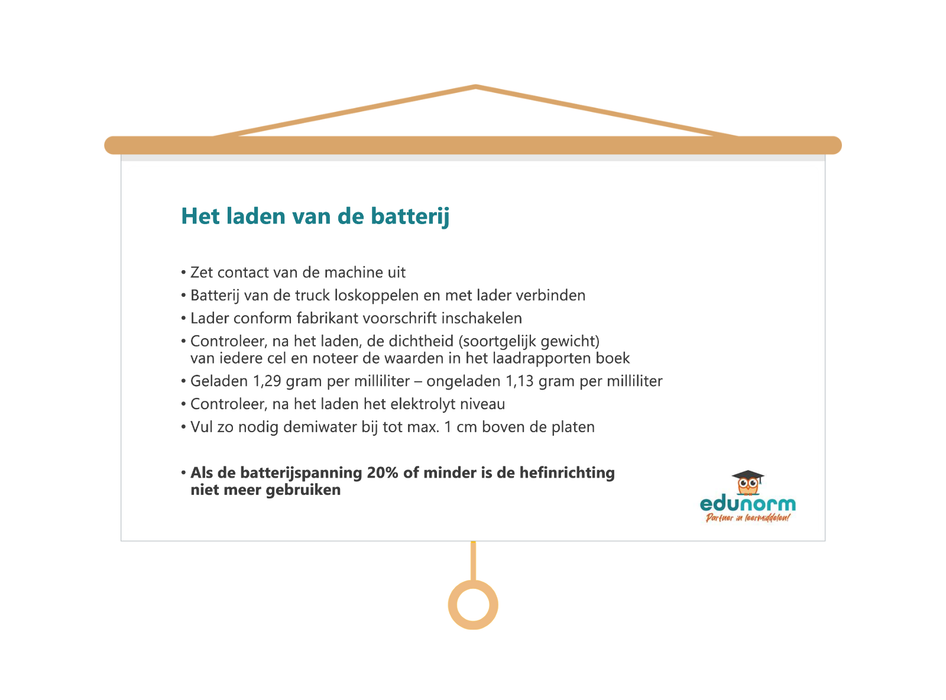 Veilig werken met de Hoogbouwtruck Les presentatie
