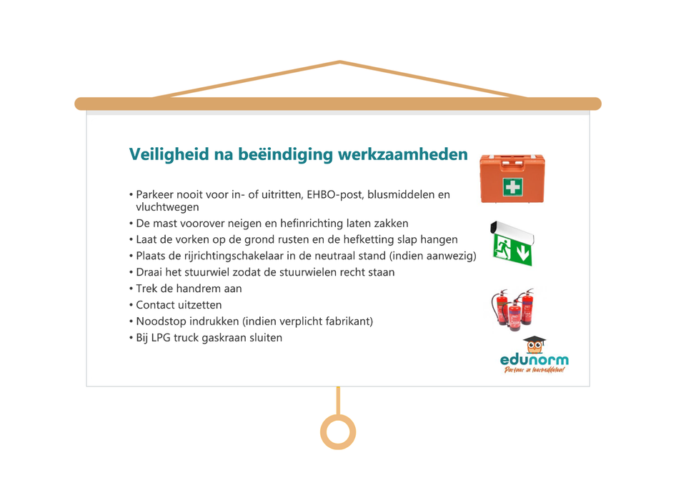 Veilig werken met de Hoogbouwtruck Les presentatie
