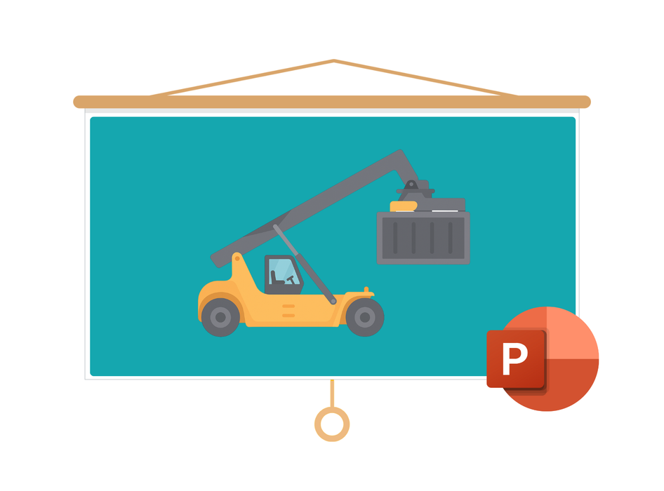 Veilig werken met de Reachstacker Les presentatie