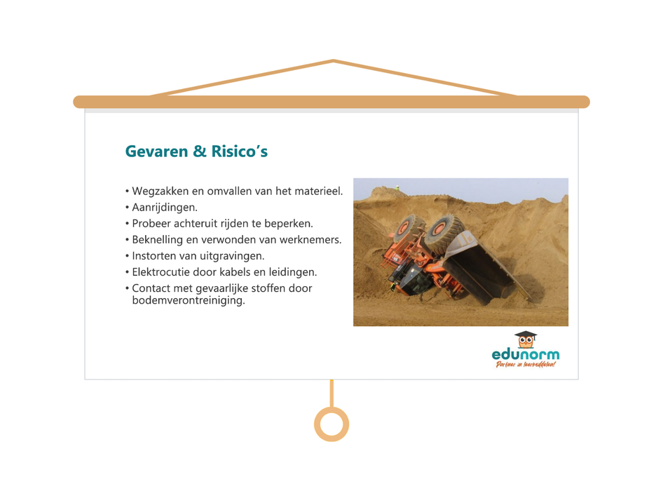 Veilig werken met de Shovel Les presentatie