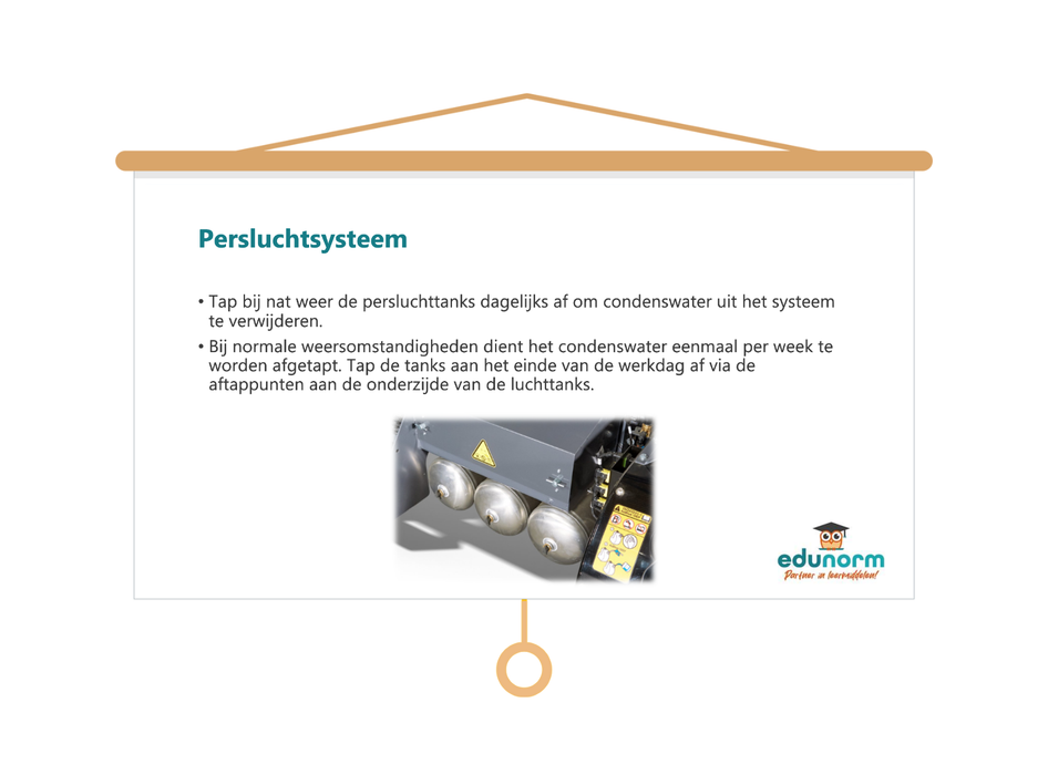 Veilig werken met de Terminal Trekker Les presentatie