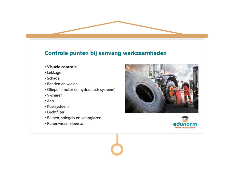Veilig werken met de Verreiker Les presentatie