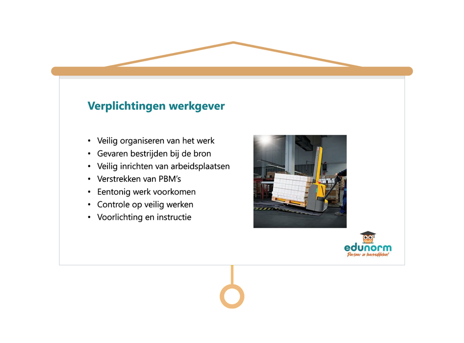 Veilig werken met de  Stapelaar en EPT Les presentatie