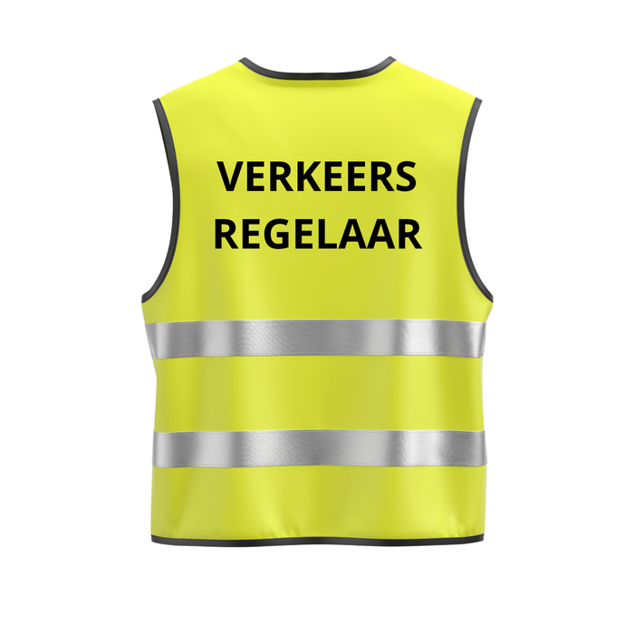 Veiligheidshesje Verkeersregelaar - Geel