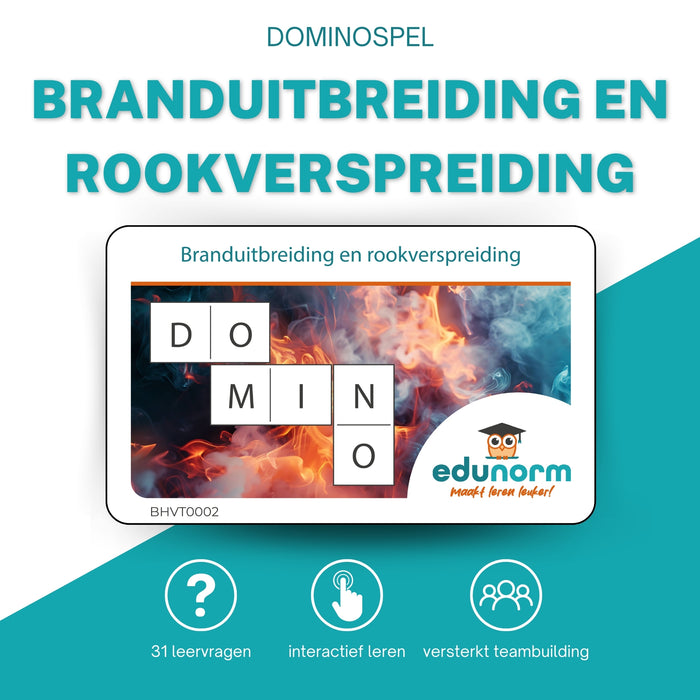 Dominospel Branduitbreiding en rookverspreiding