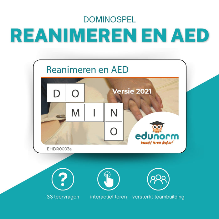 Dominospel Reanimeren en AED 2021