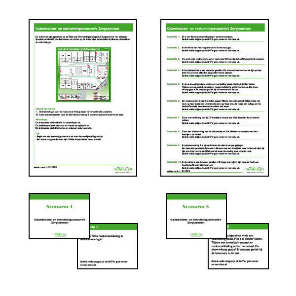 Scenario-set Zorgcentrum