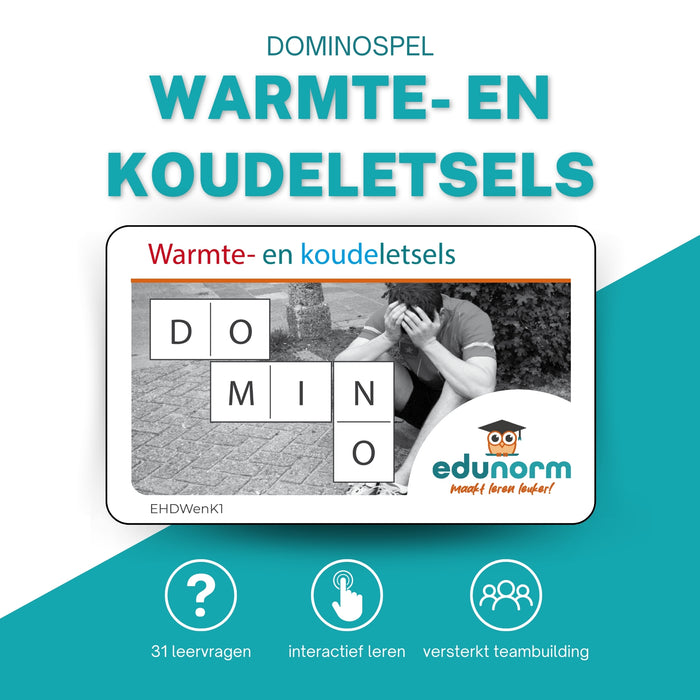 Dominospel Warmte- en koudeletsels